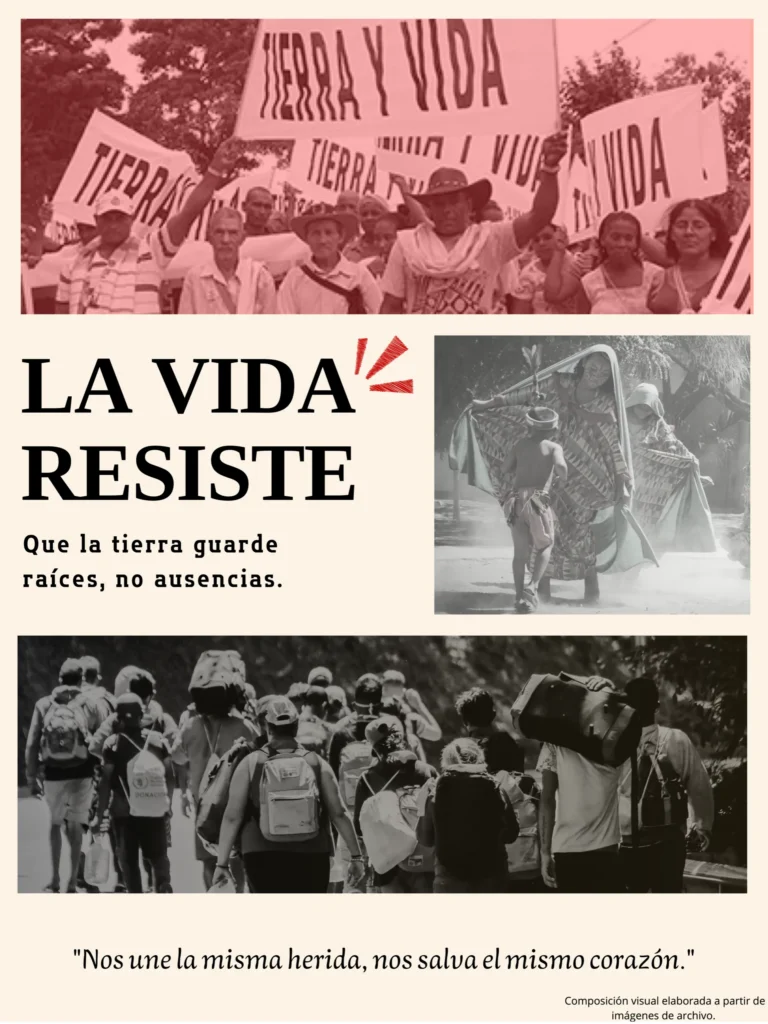 Cartel «Batta con Paz»