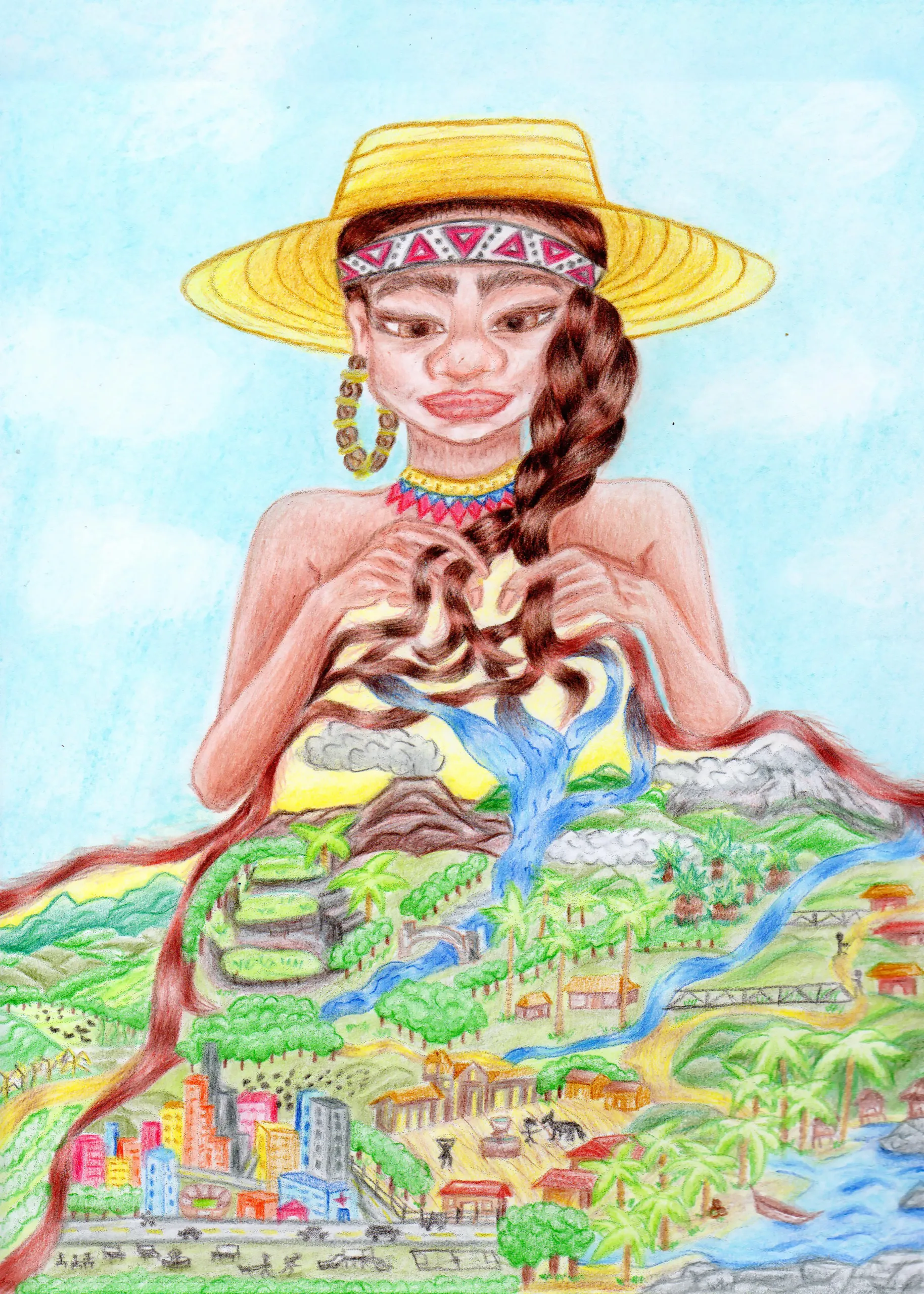 Cartel «Colombia, Tierra Tejida»