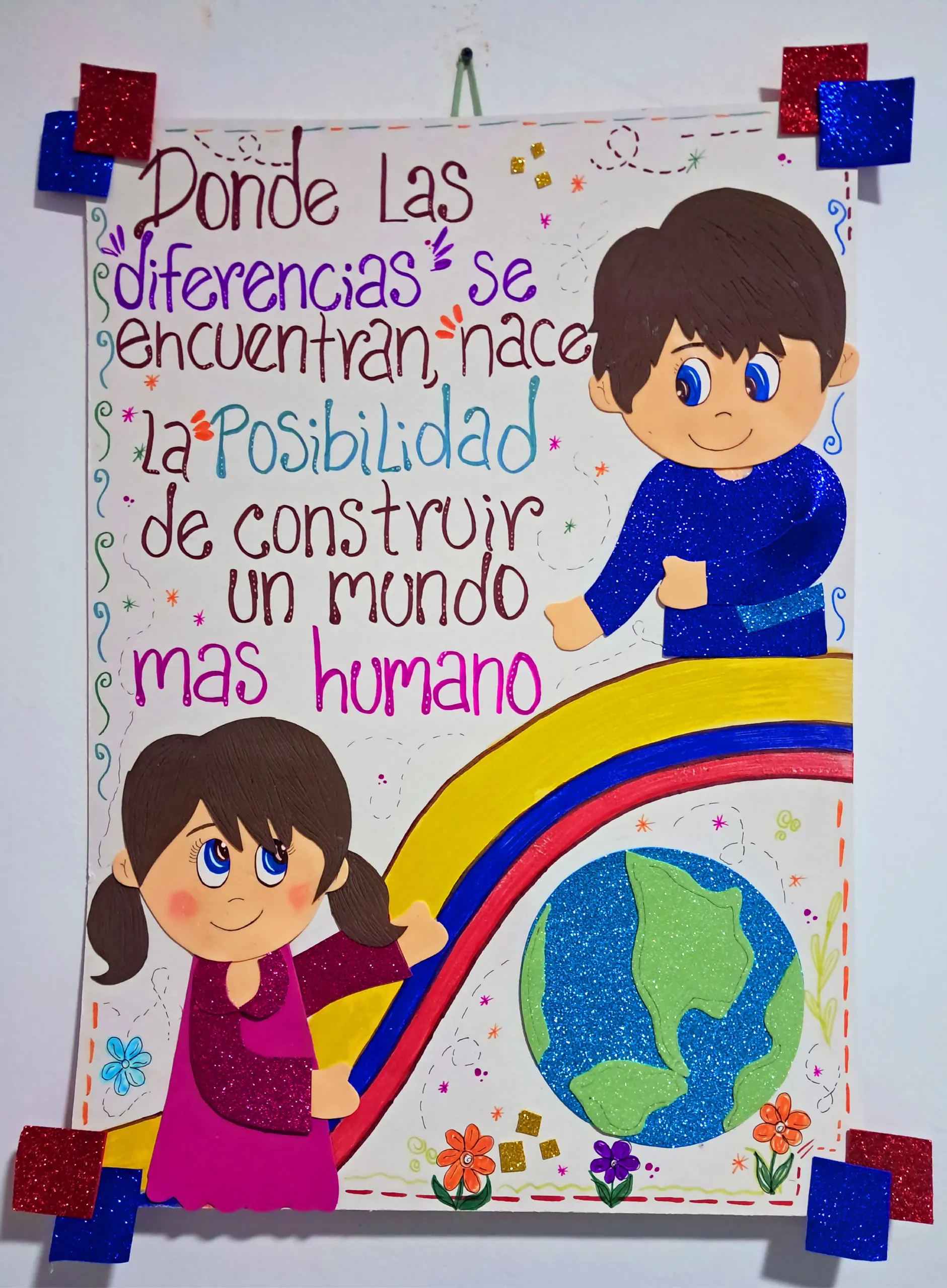 Cartel «Donde las Diferencias se Encuentran»
