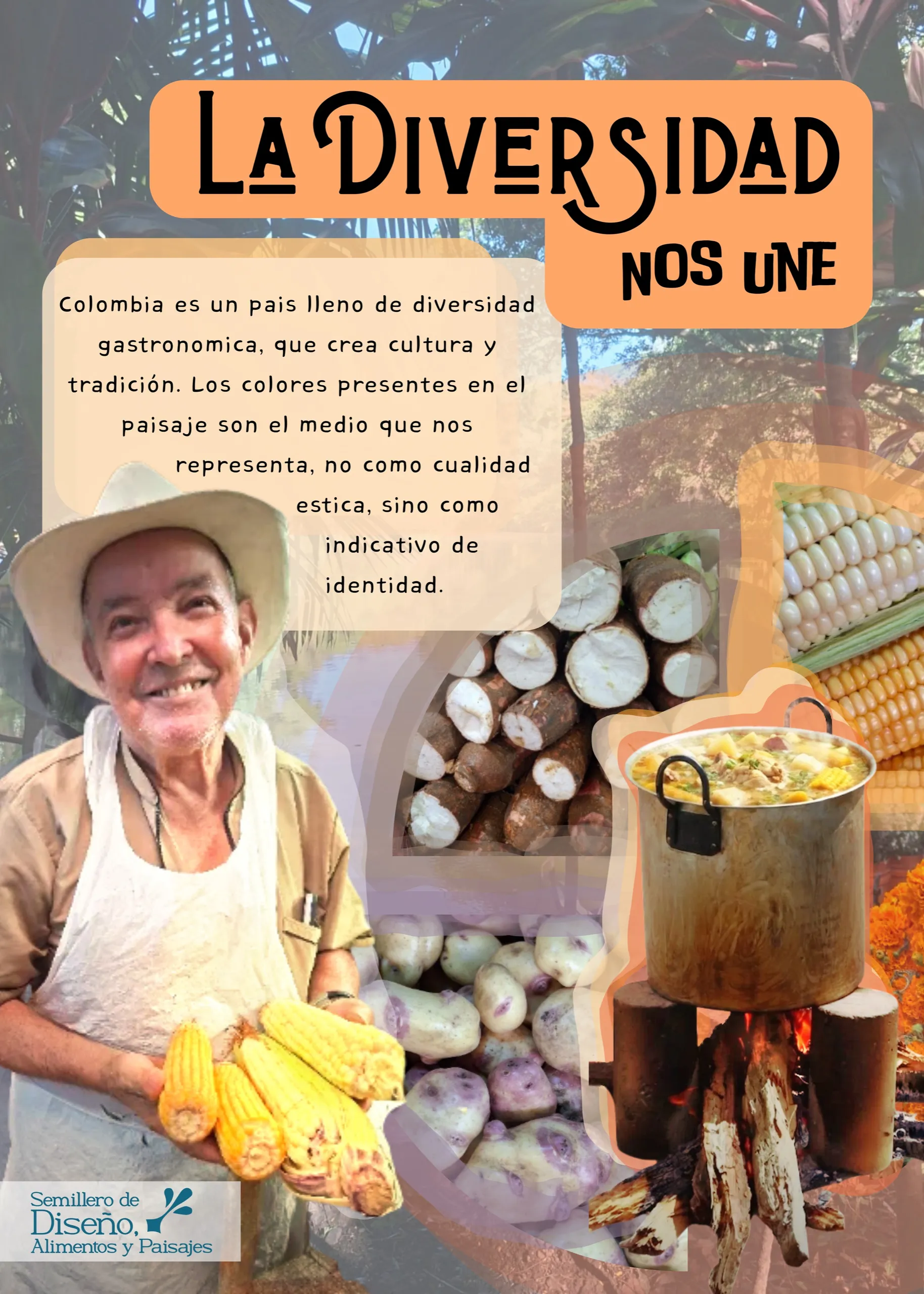 Cartel «La Diversidad Nos Une»