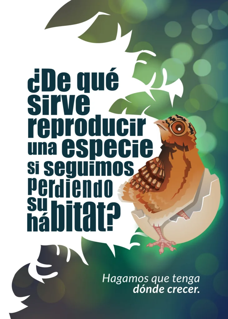Cartel «Hagamos que Tenga Dónde Crecer»
