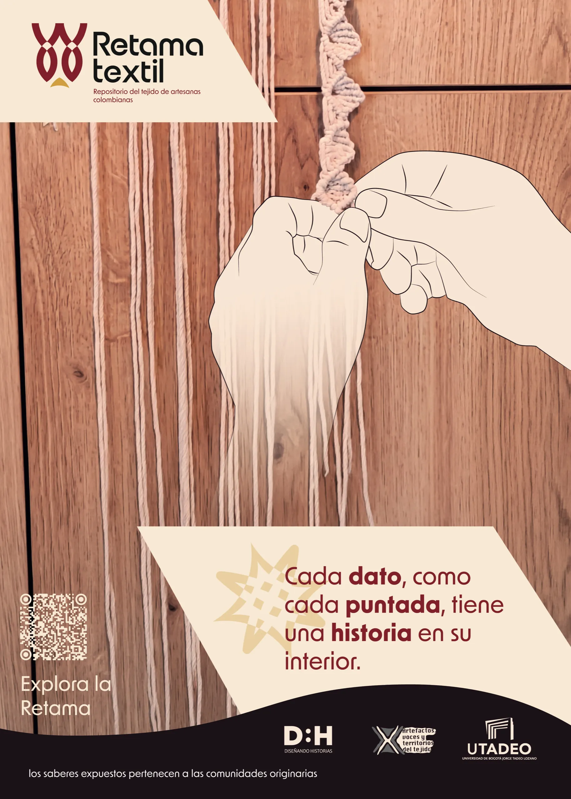 Cartel «Explora la Retama»
