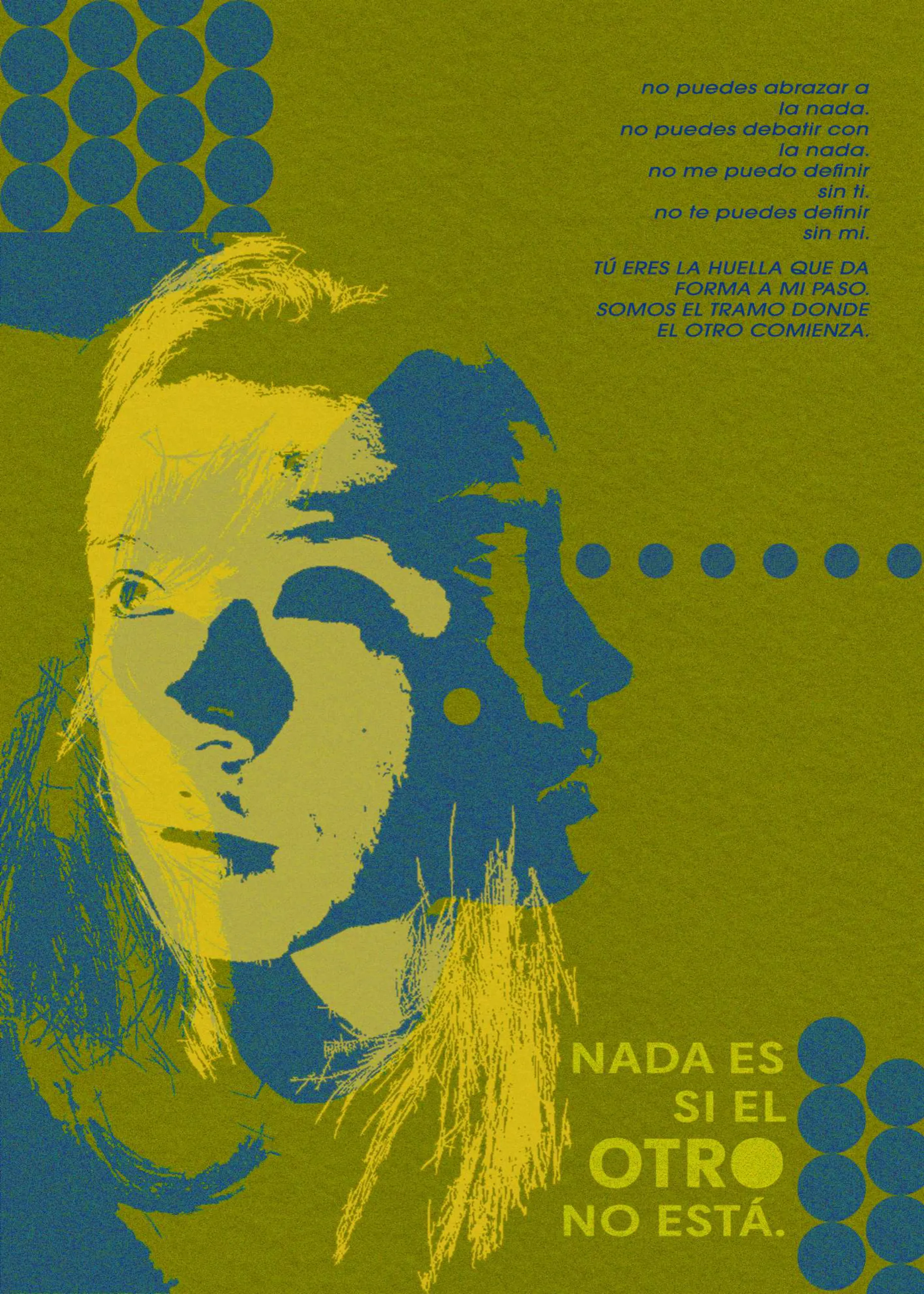 Cartel «No Soy sin Ti, ni Tú Eres sin Mí»