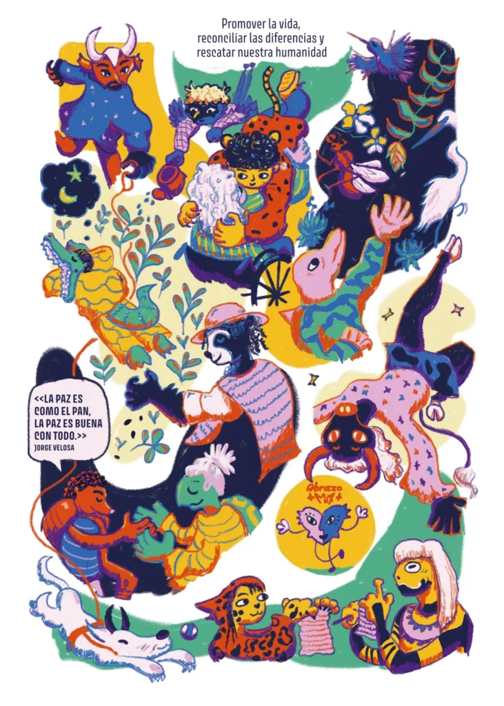 Cartel «La Paz es Buena con Todo»