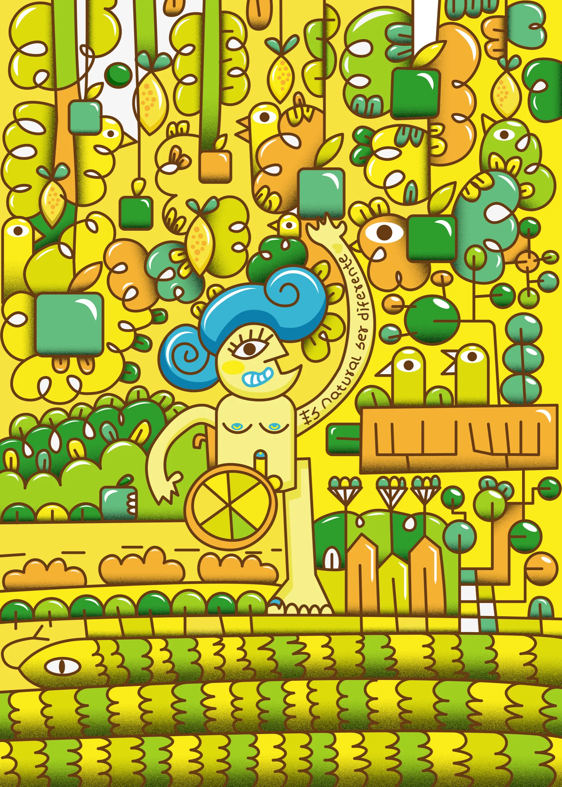 Cartel «Planeta Nesisgé»