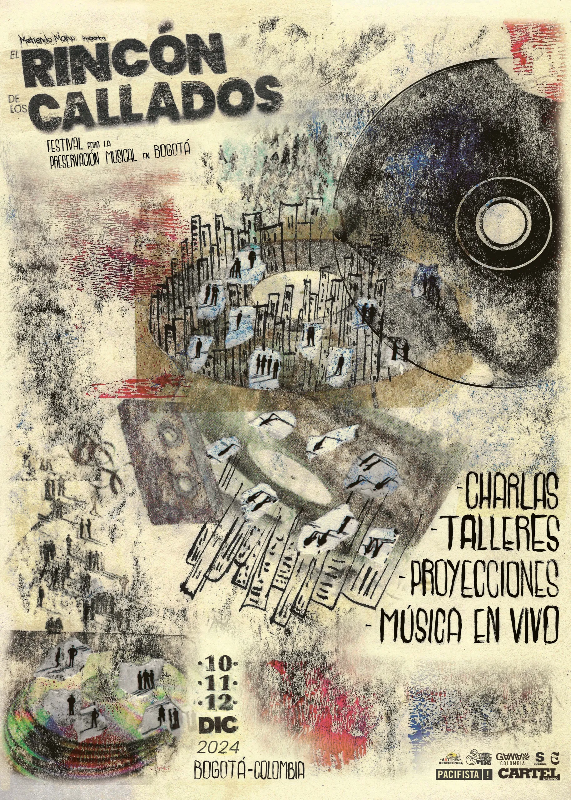 Cartel «El Rincón de los Callados»