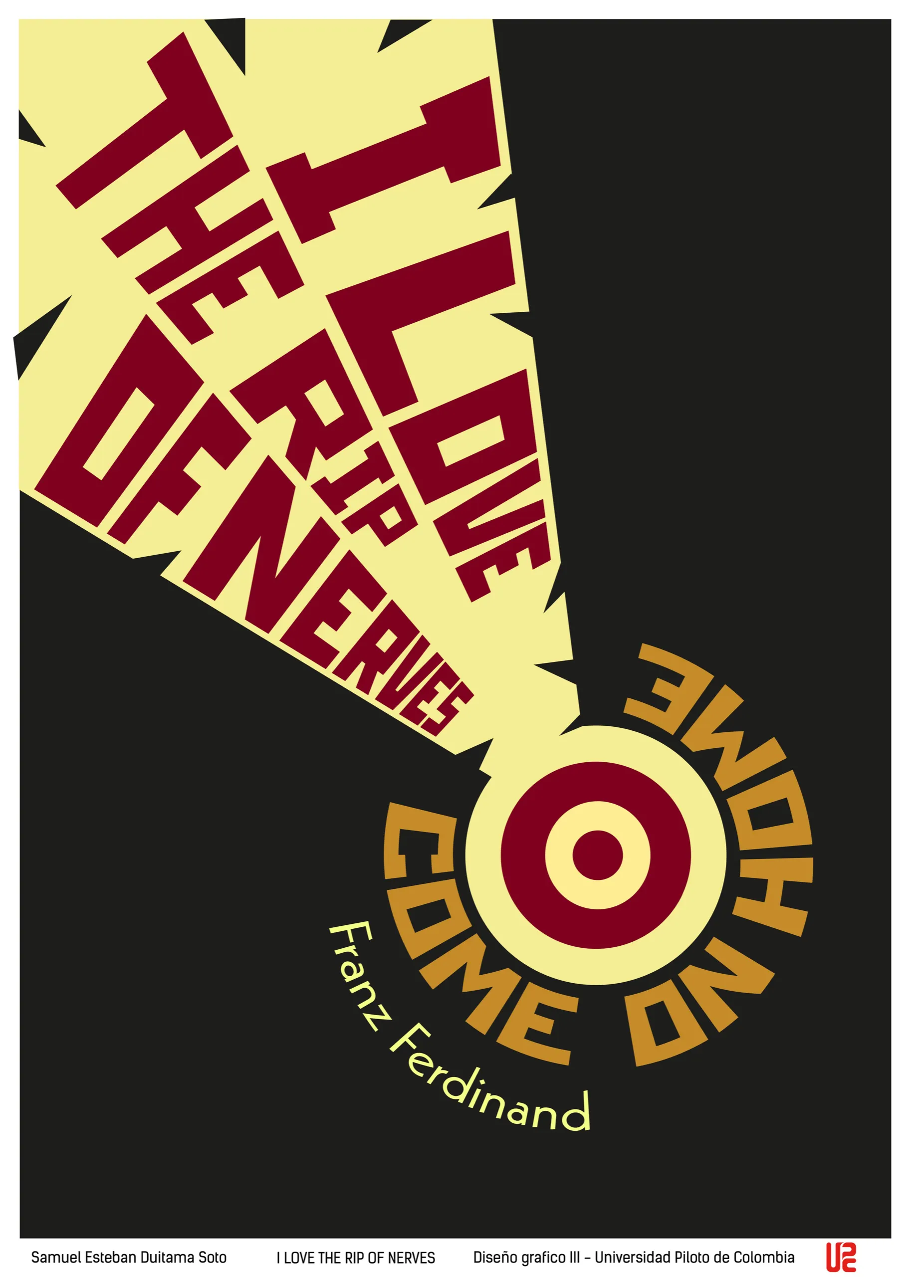 Cartel «I Love the Rip of Nerves»