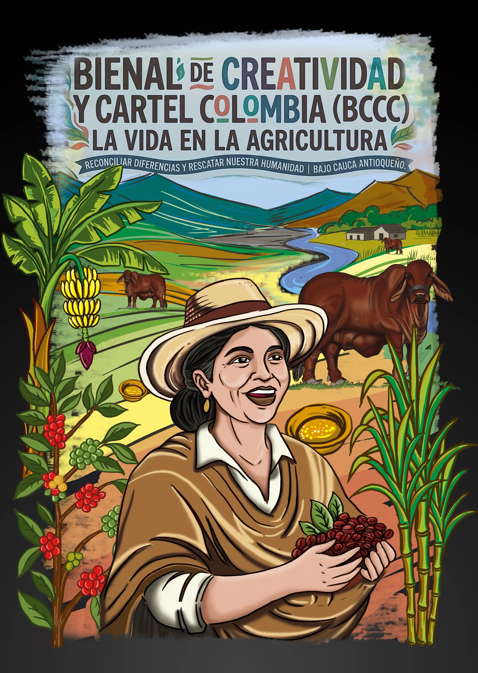 Cartel «La Vida en la Agricultura»